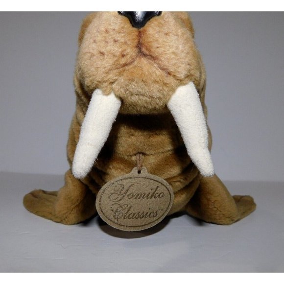 Russ Yomiko Classics 15" Plush Brown Walrus Stuffed Toy animal - Picture 3 of 8